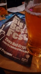 First Middlesbrough Beer Festival Pint