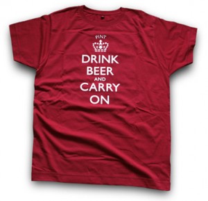Drink Beer and Carry on t-Shirt on beer blog
