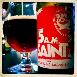 Brewdog 5.a.m Saint beer review and tasting notes on beer blog
