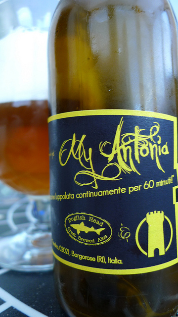 Birra Del Boro and Dogfish Head My Antonia beer review on beer blog