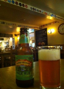 Sierra Nevada Pale Ale in Tweedies Bar Grasmere