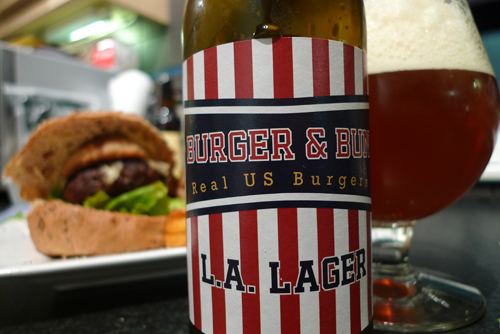 Mikkeller Burger & Bun L.A. Lager beer review on beer blog