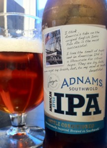 adnams american ipa beer review on beer blog