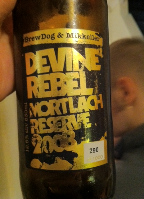 brewdog and mikkeller devine rebel mortlach reserve 2008