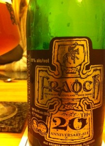 fraoch 20th anniversary beer on beer reviews beer blog