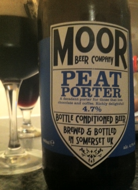 moor peat porter on beer reviews beer blog
