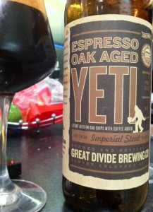 Great Divide Espresso Oak aged yeti