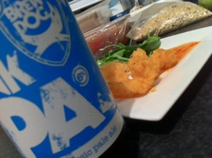 punk ipa coconut prawns