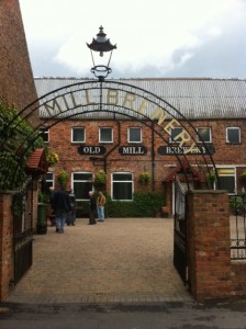 Old mill brewery entrance