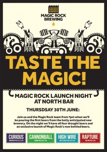 Magic Rock Brewing Launch Poster