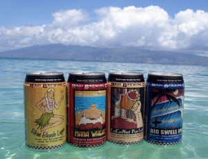 maui brewing cans