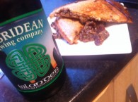 Haggis and beer toastie recipe